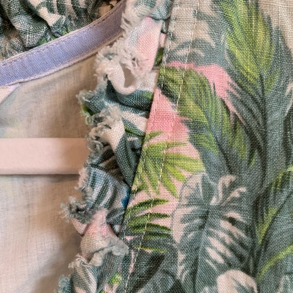 Just reduced! Tommy Bahama Island Hop Ruffle Sleeveless Dress. Size XL. EUC - Picture 3 of 6